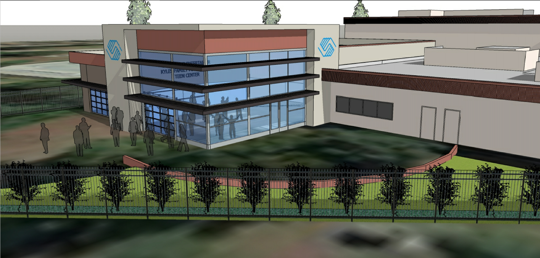Boys and Girls Club Addition Rendering