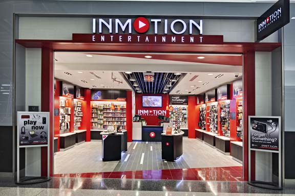 Sacramento Airport InMotion Retail Store Terminal B Interior 2
