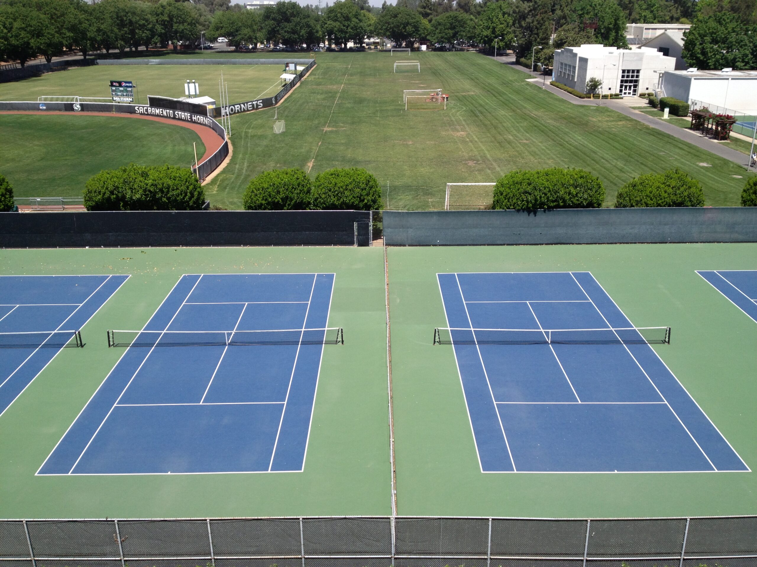 Sacramento State University Tennis Courts