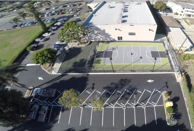 Ventura Family YMCA site and parking
